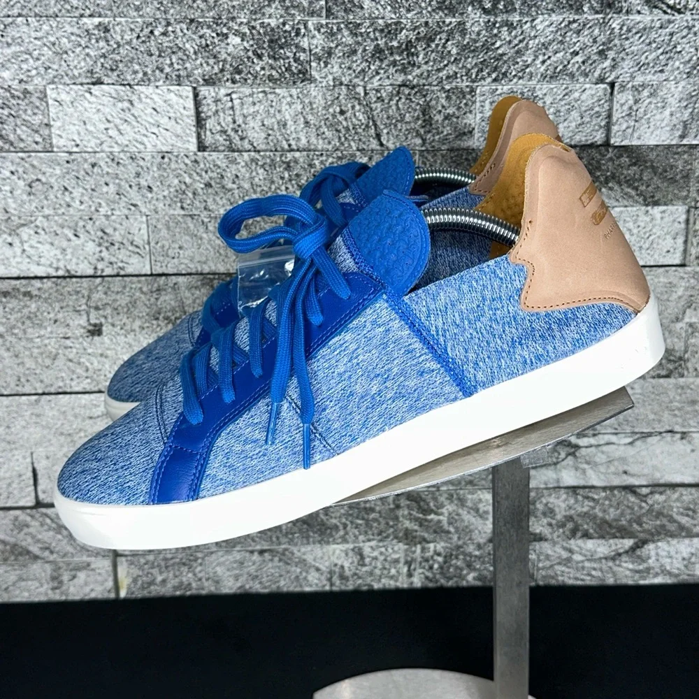 Adidas Vulc Lace Up Pharrell Blue - NEW - MNS11.5